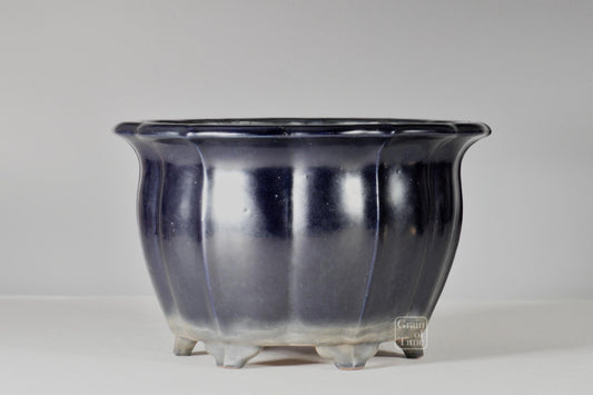 25081: Reiho (Tokoname) - Ruri Blue Cascade - 10⅛  in (26cm)