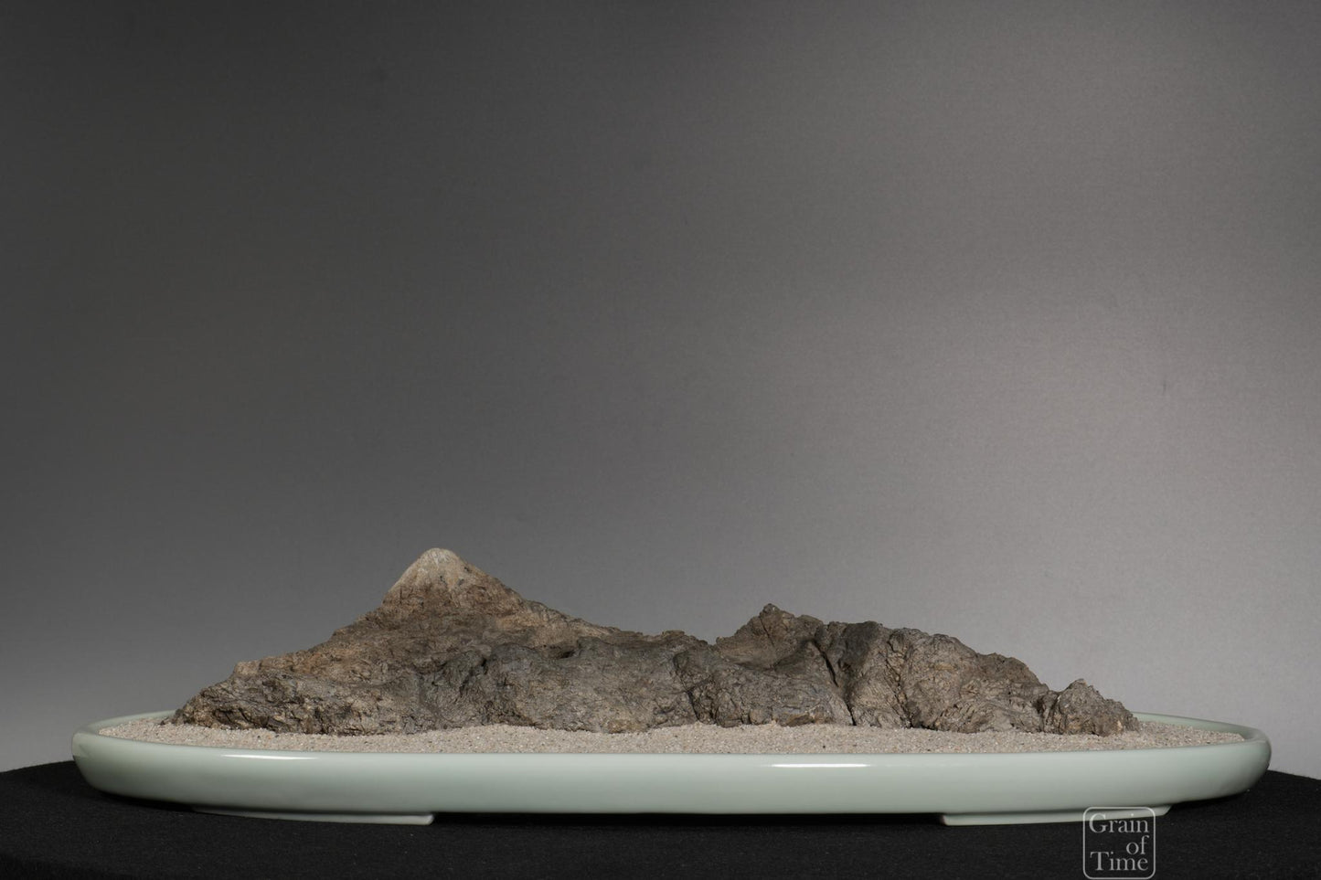 24982: Fujieda Crepe Suiseki (Yojuro Style)- 16½ in (42cm)