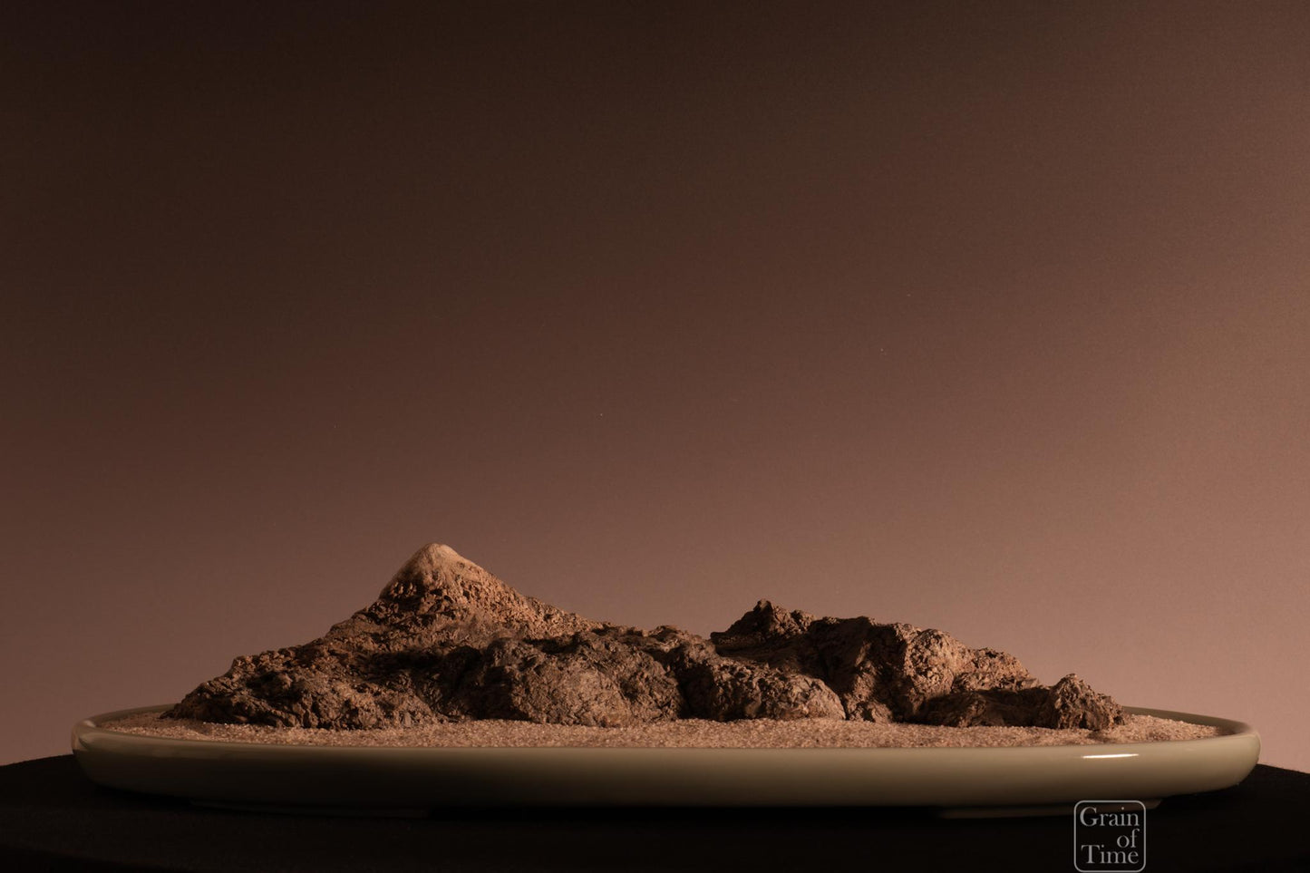 24982: Fujieda Crepe Suiseki (Yojuro Style)- 16½ in (42cm)