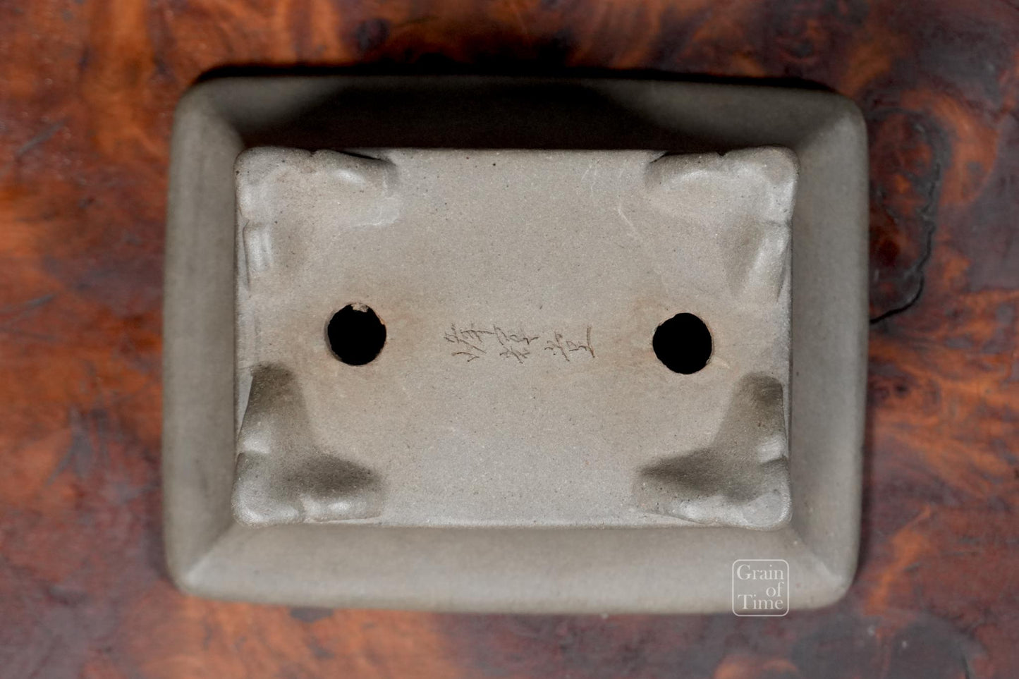 24970: Hokido (Tokoname) - Shohin Rectangle 4⅛ in (11cm)