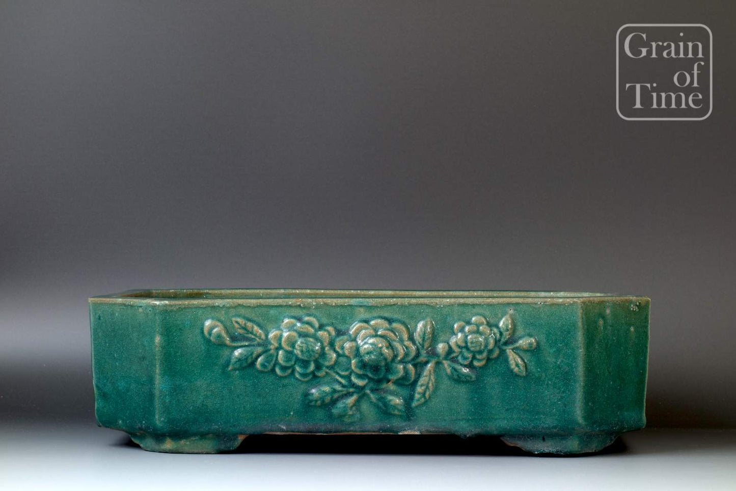 Cantonese Green Bonsai Pot