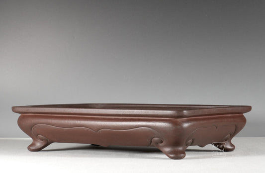 25090: Yamaaki (Tokoname) - Unglazed Rectangle - 15⅜ (39cm)