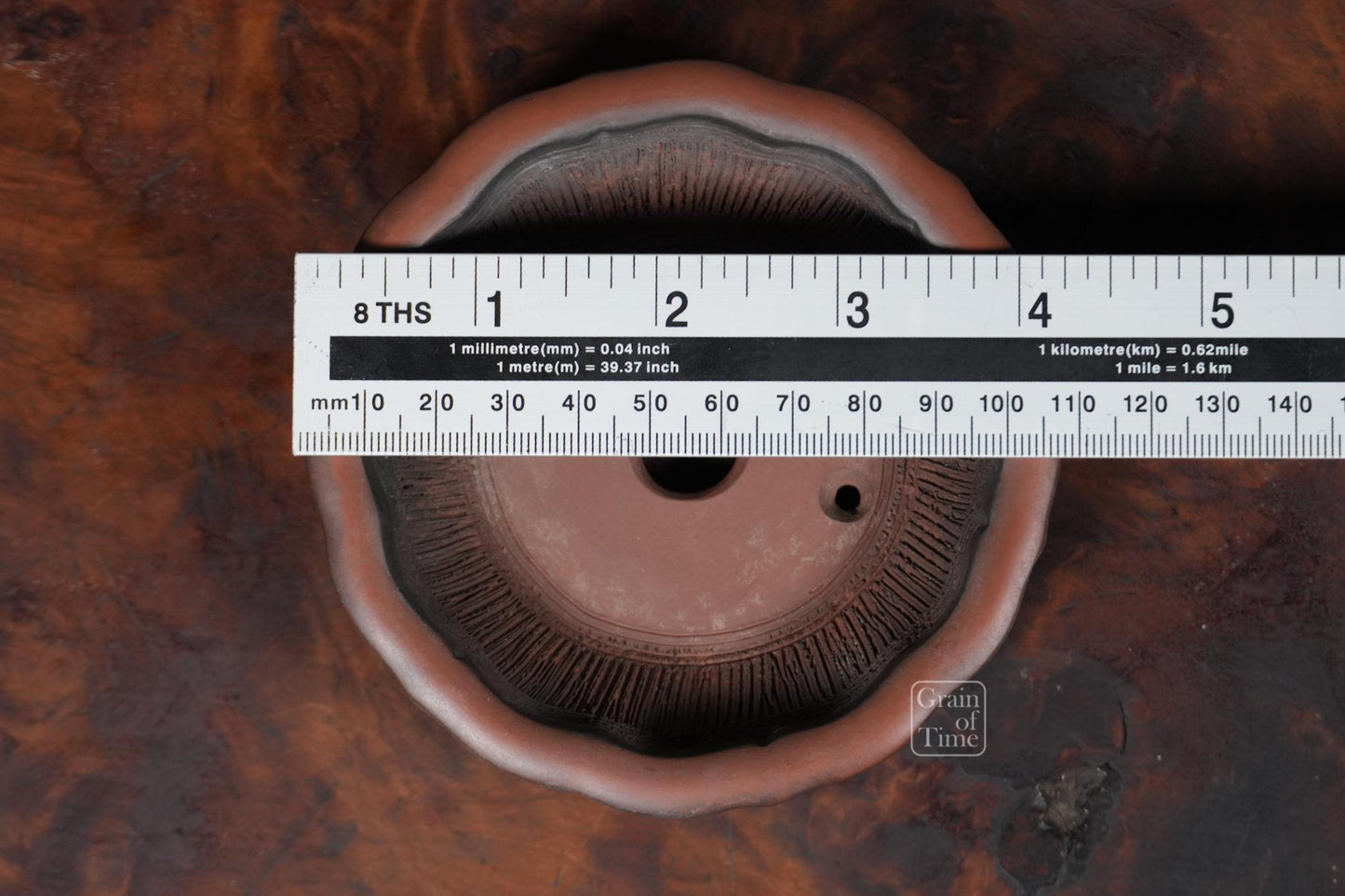 24773: Hokido (Tokoname) - Shohin Mirror 4⅛in (11cm)