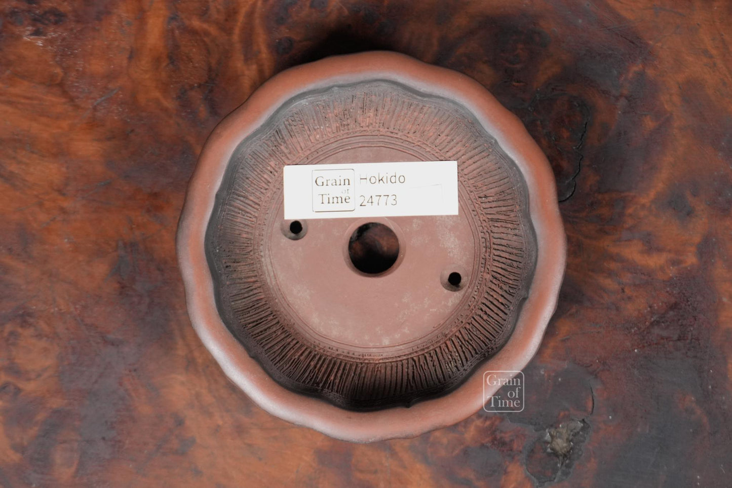 24773: Hokido (Tokoname) - Shohin Mirror 4⅛in (11cm)