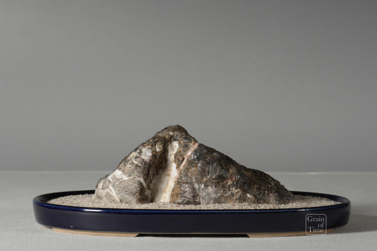 25029: Abegawa Waterfall / Mountain Suiseki - 6in (15cm)
