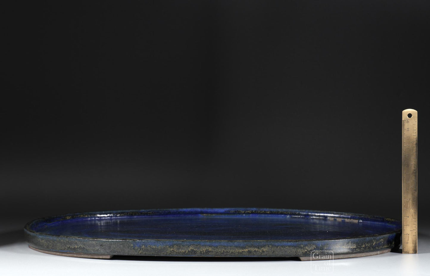 25007: Tosui Ruri Blue Suiban - 18½ in (47cm)