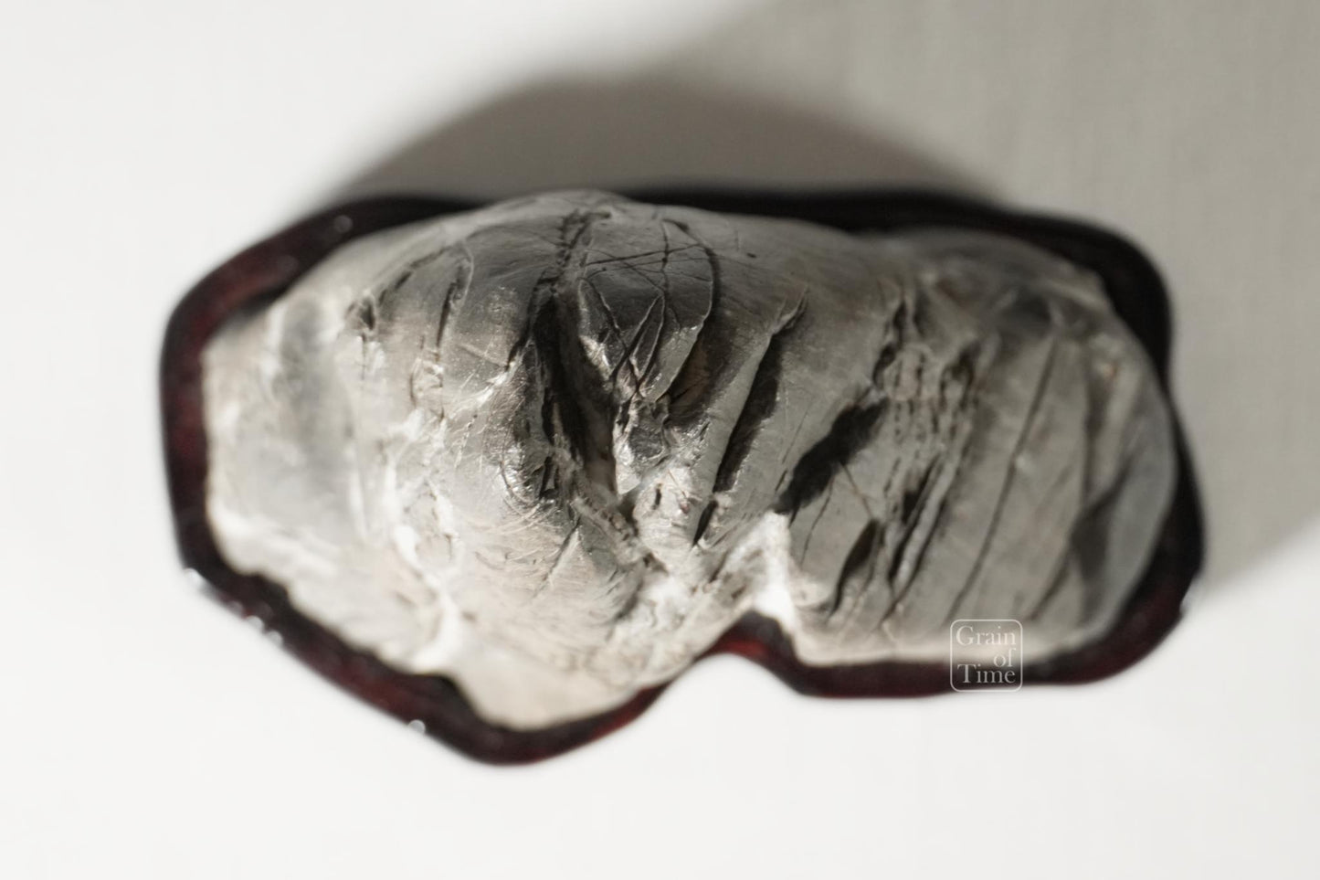 25028: Abegawa Waterfall / Mountain Suiseki - 4¾ (12cm)