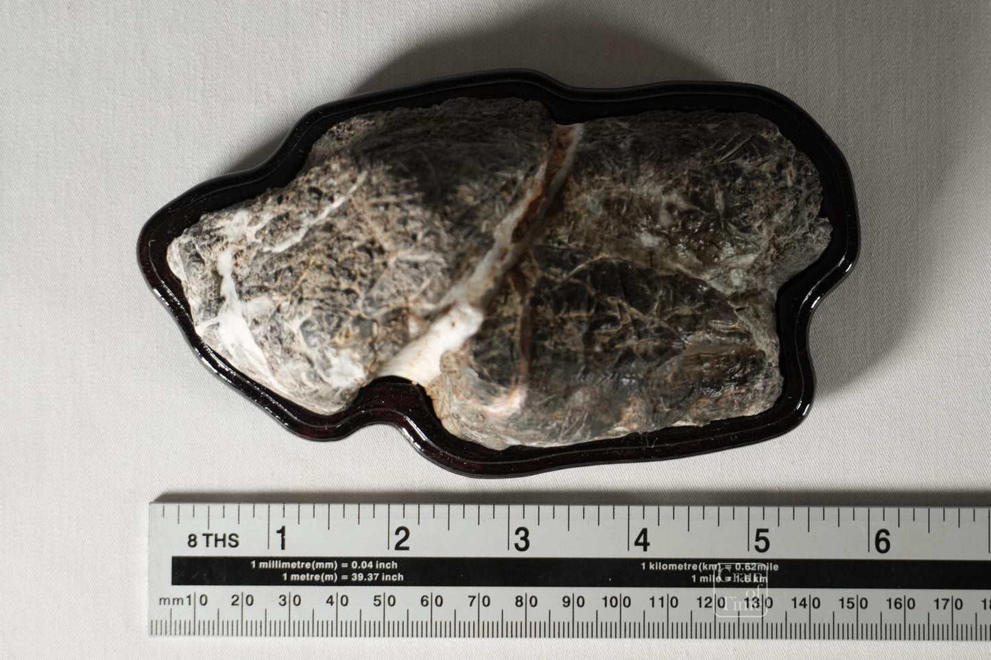 25029: Abegawa Waterfall / Mountain Suiseki - 6in (15cm)