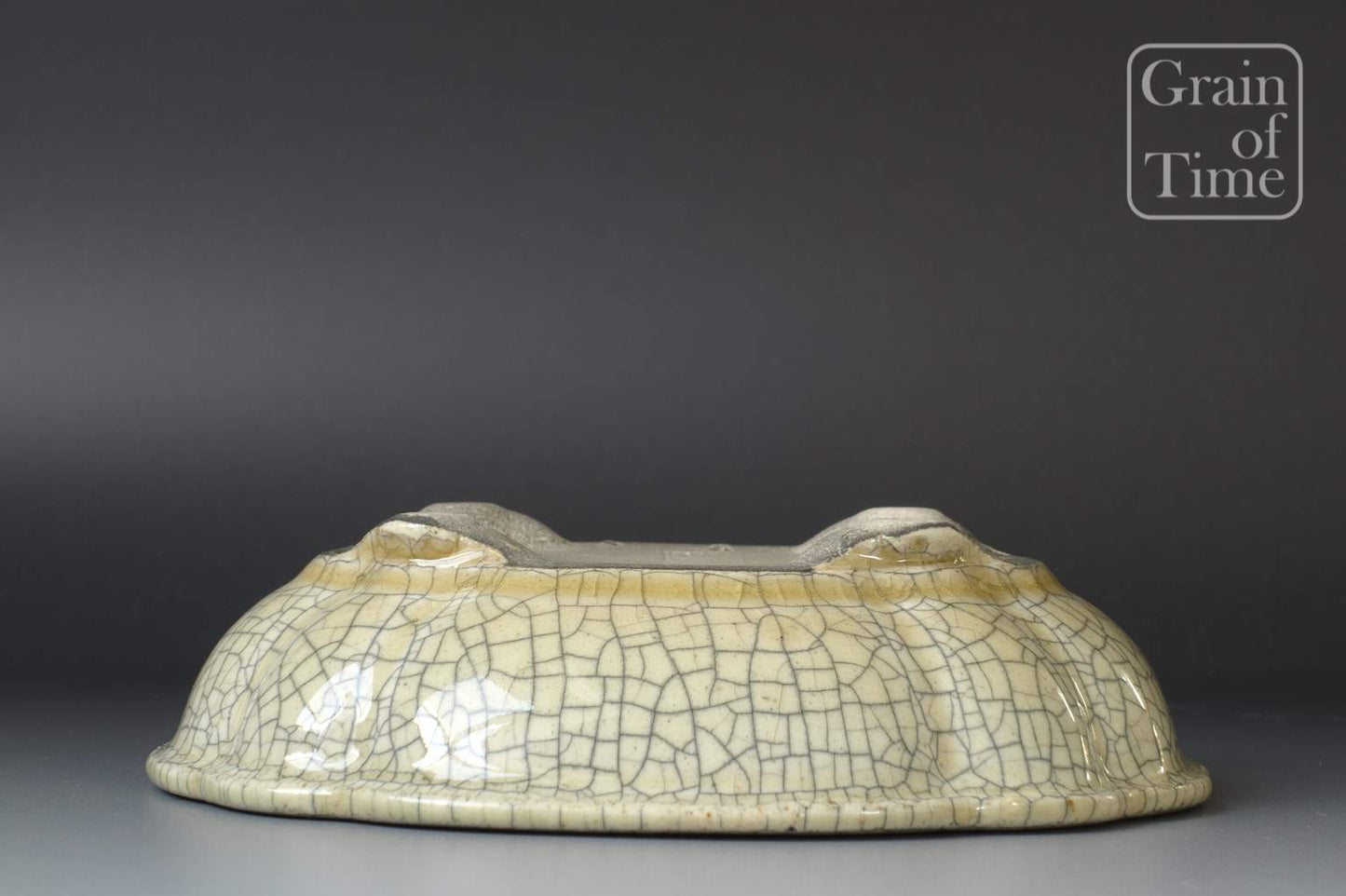 Crackle Glaze Mokko by Mazan / Shinzan Terahata - 7in (18cm)