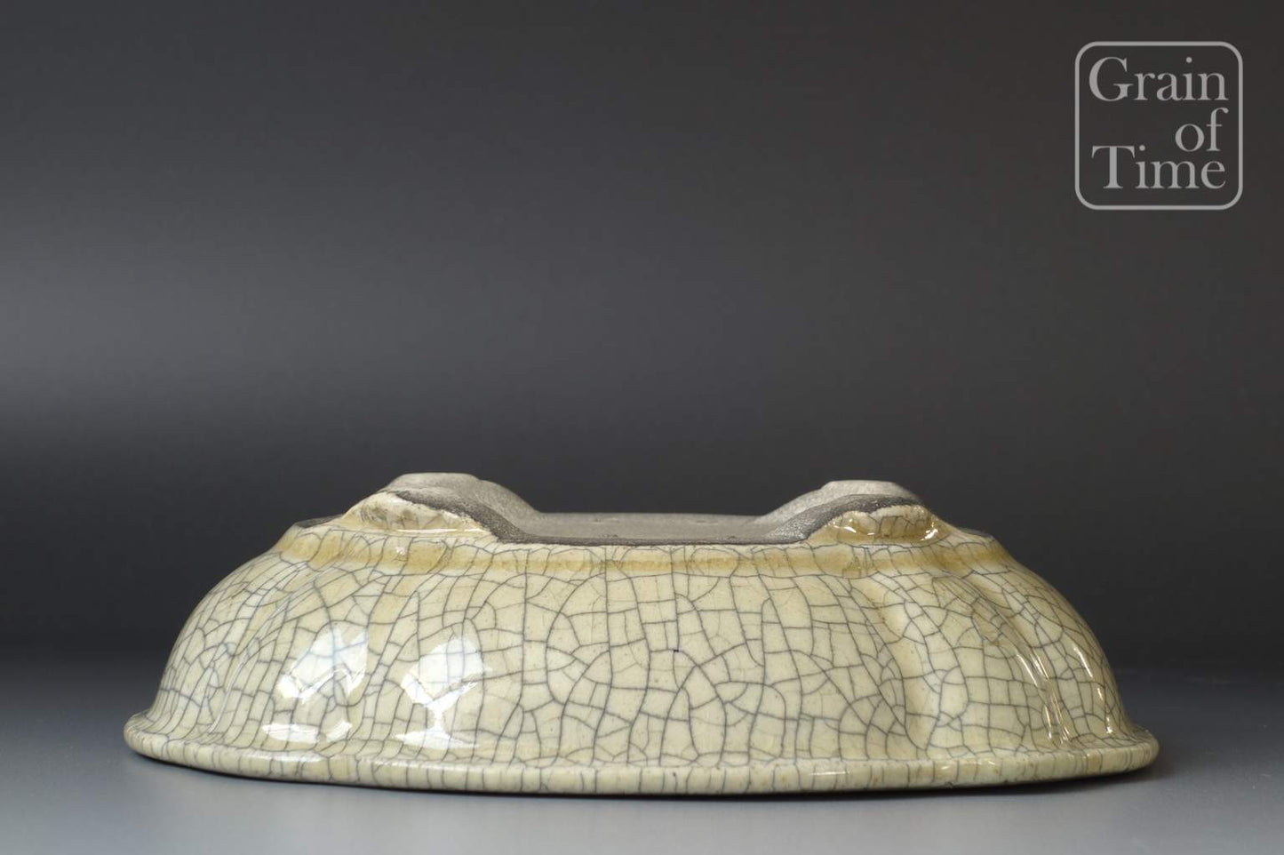 Crackle Glaze Mokko by Mazan / Shinzan Terahata - 7in (18cm)