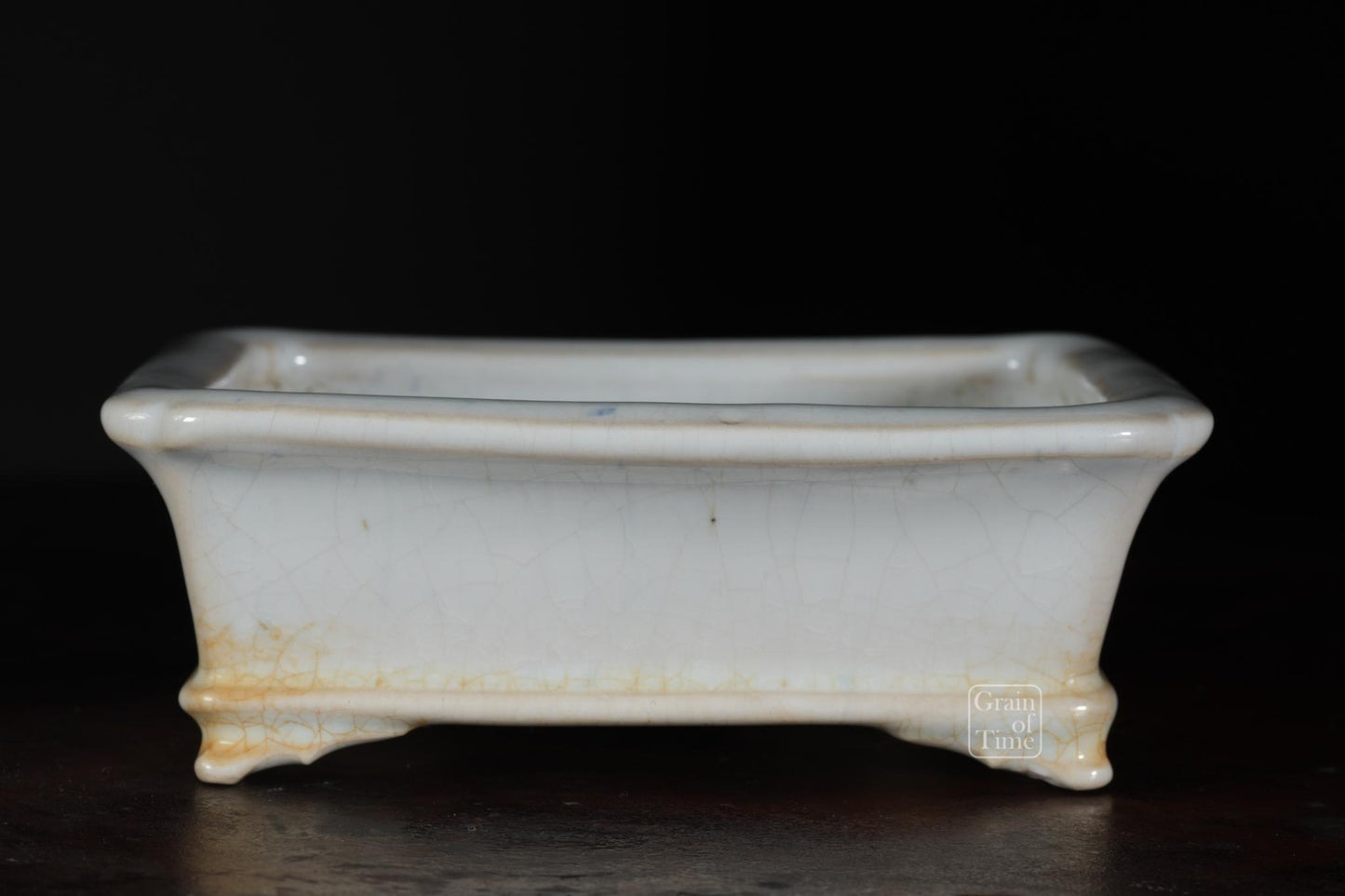 24948: Shunka Seizan - White Rectangle - 5½ in (14cm)