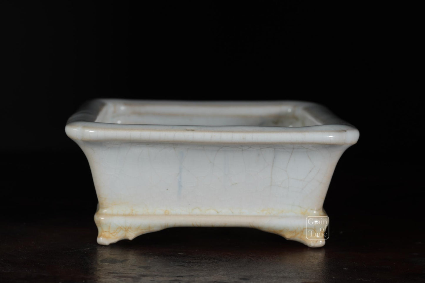 24948: Shunka Seizan - White Rectangle - 5½ in (14cm)