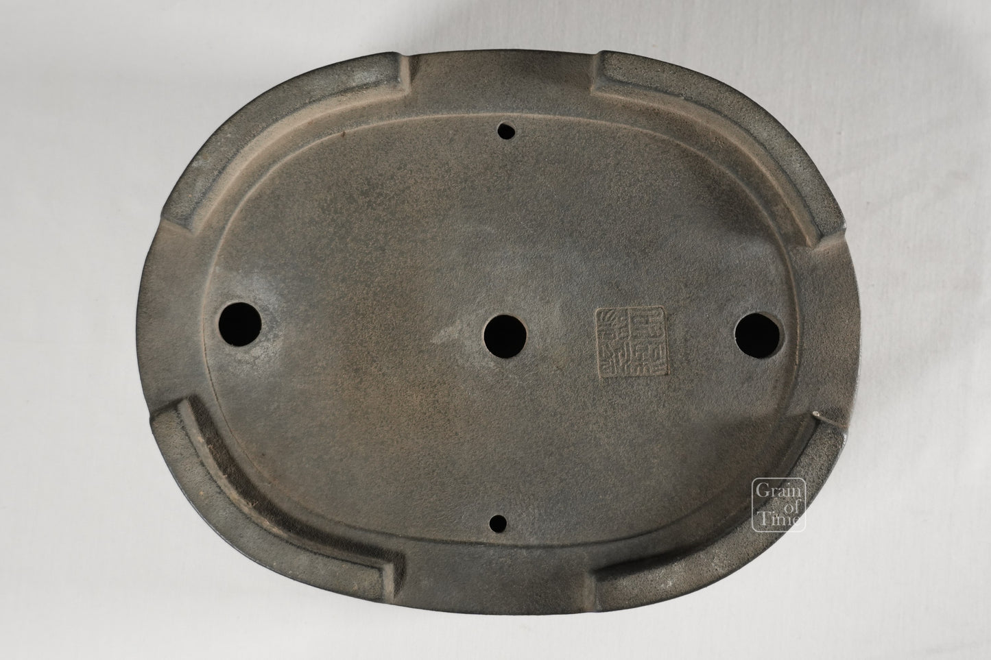 25096: Koyo (Tokoname) - Unglazed Oval - 12in (30cm)