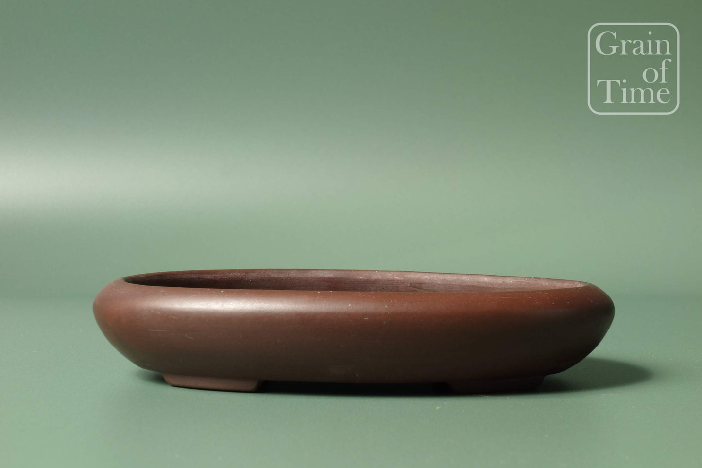 Keizan Hisada (Tokoname) Unglazed Oval - 7⅛ in (18cm)