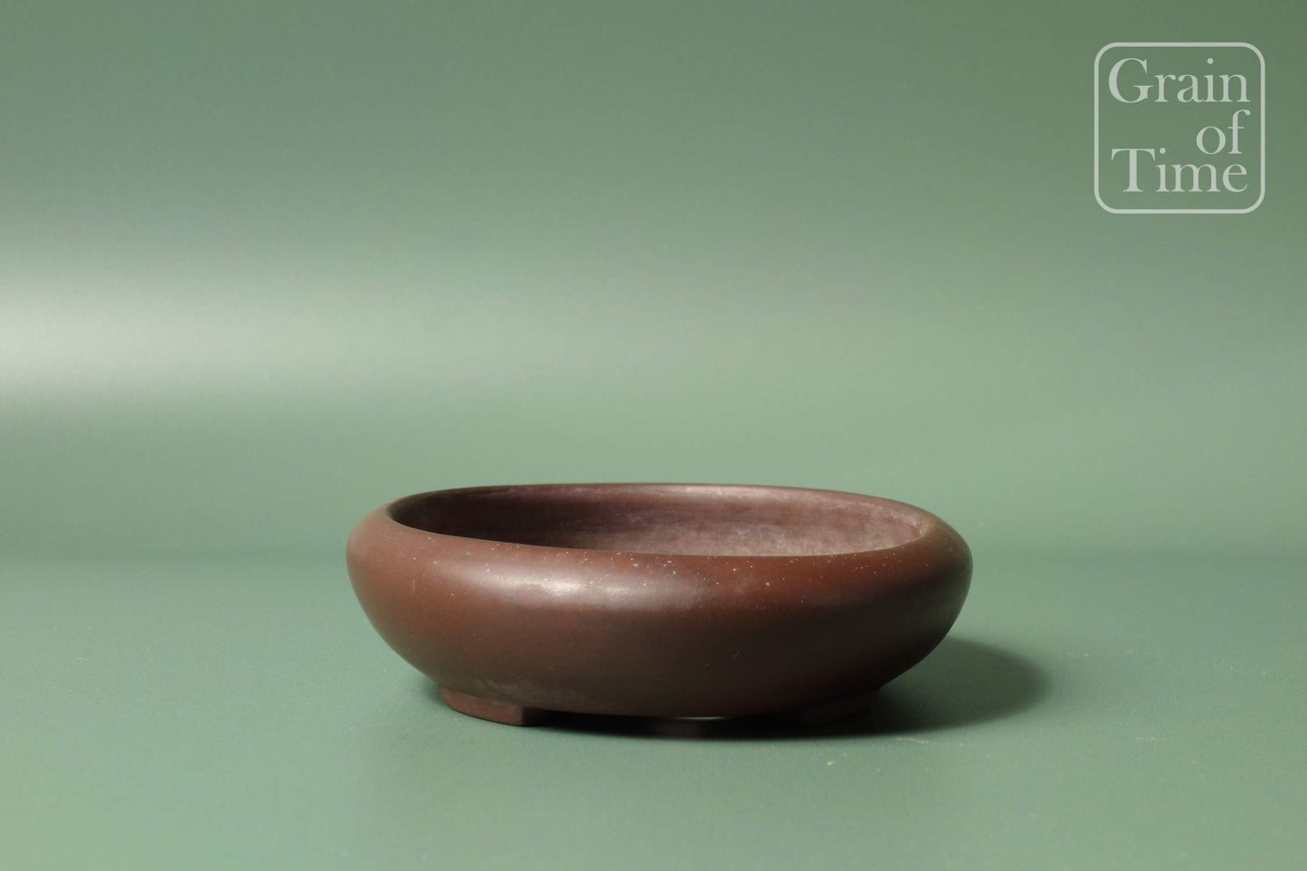 Keizan Hisada (Tokoname) Unglazed Oval - 7⅛ in (18cm)