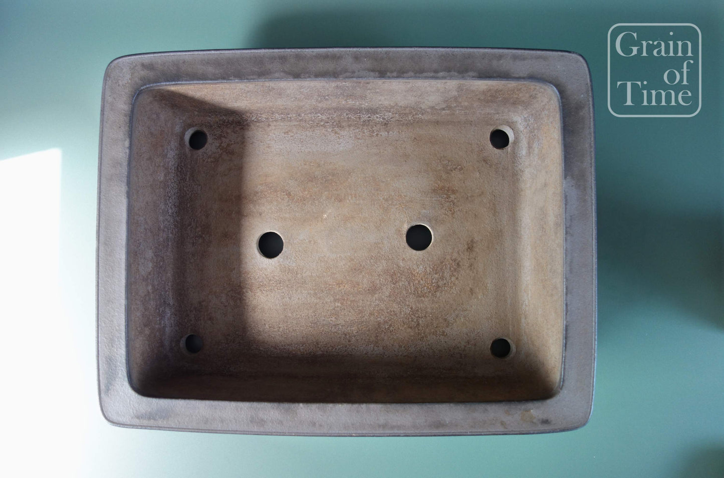 Keizan Hisada (Tokoname) Unglazed Rectangle - 16¼in (41cm)