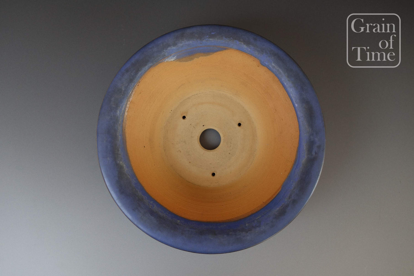 Bigei (Tokoname) - Blue Round w/Patina - 8⅛ in (20cm)