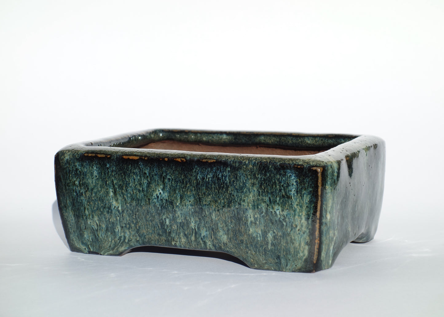 Grain Of Time Rectangle 5in (14cm) - Namako Glaze