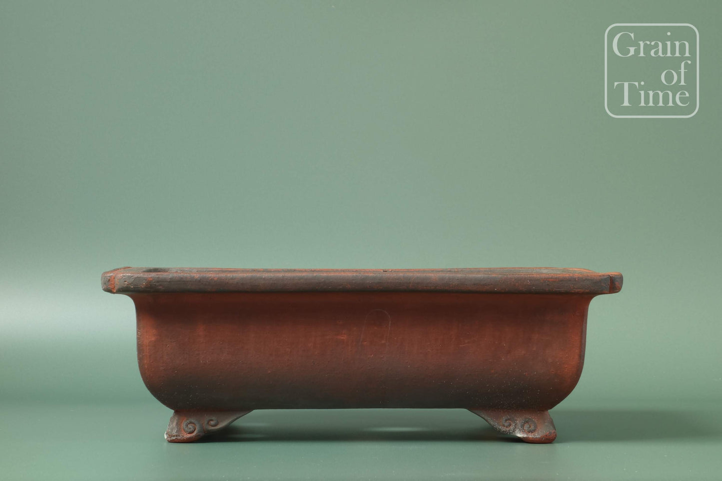 Bonsai Pot by Setsukou (Tokoname) - Taisho era 100yrs+  12⅞ in (33cm)