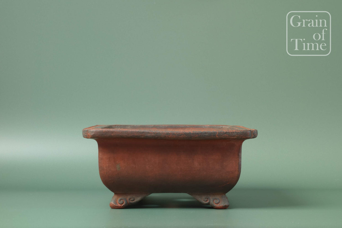 Bonsai Pot by Setsukou (Tokoname) - Taisho era 100yrs+  12⅞ in (33cm)