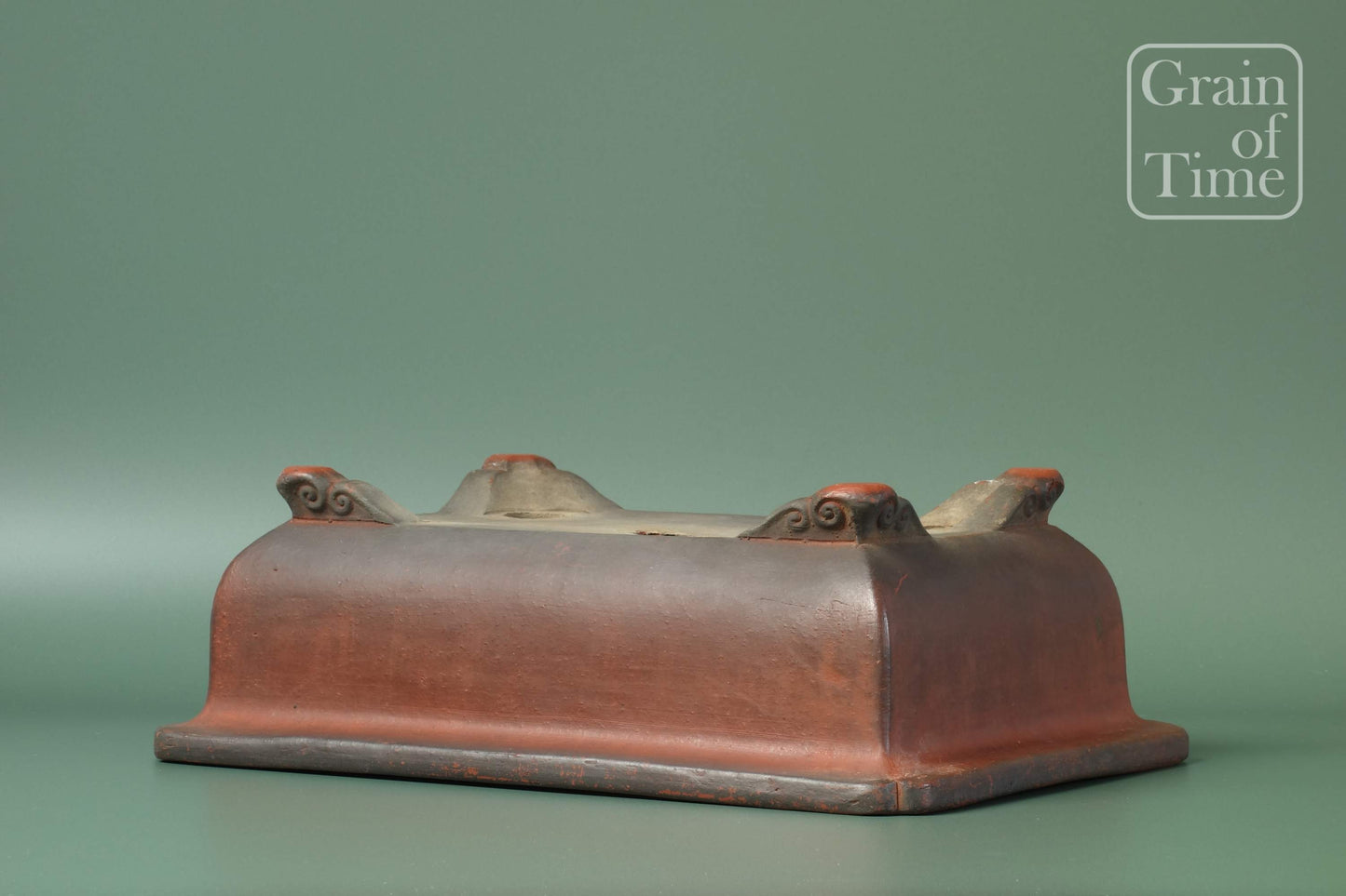 Bonsai Pot by Setsukou (Tokoname) - Taisho era 100yrs+  12⅞ in (33cm)