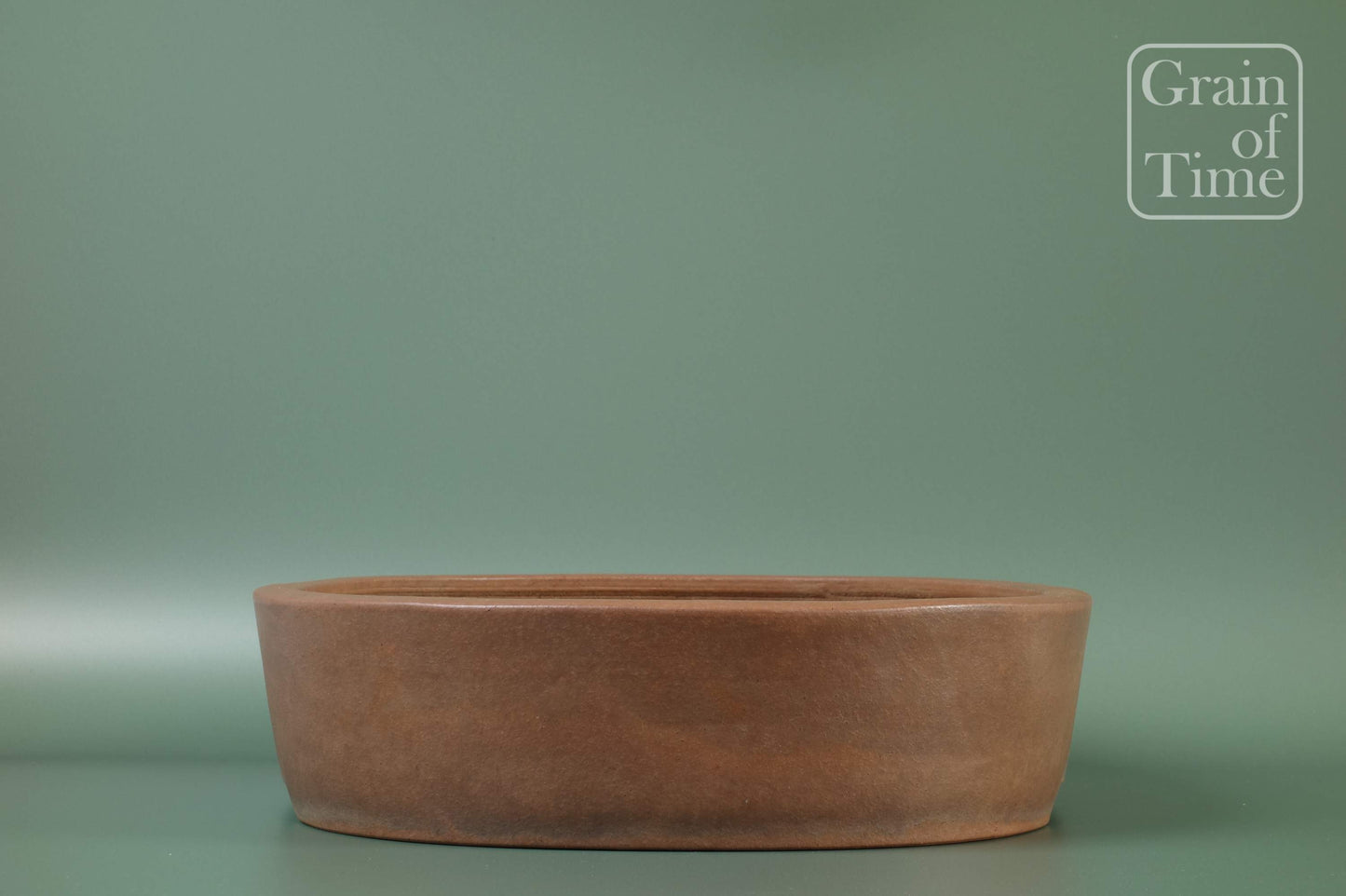 Keizan Hisada (Tokoname) - Unglazed Oval - 17⅛ in (44cm)