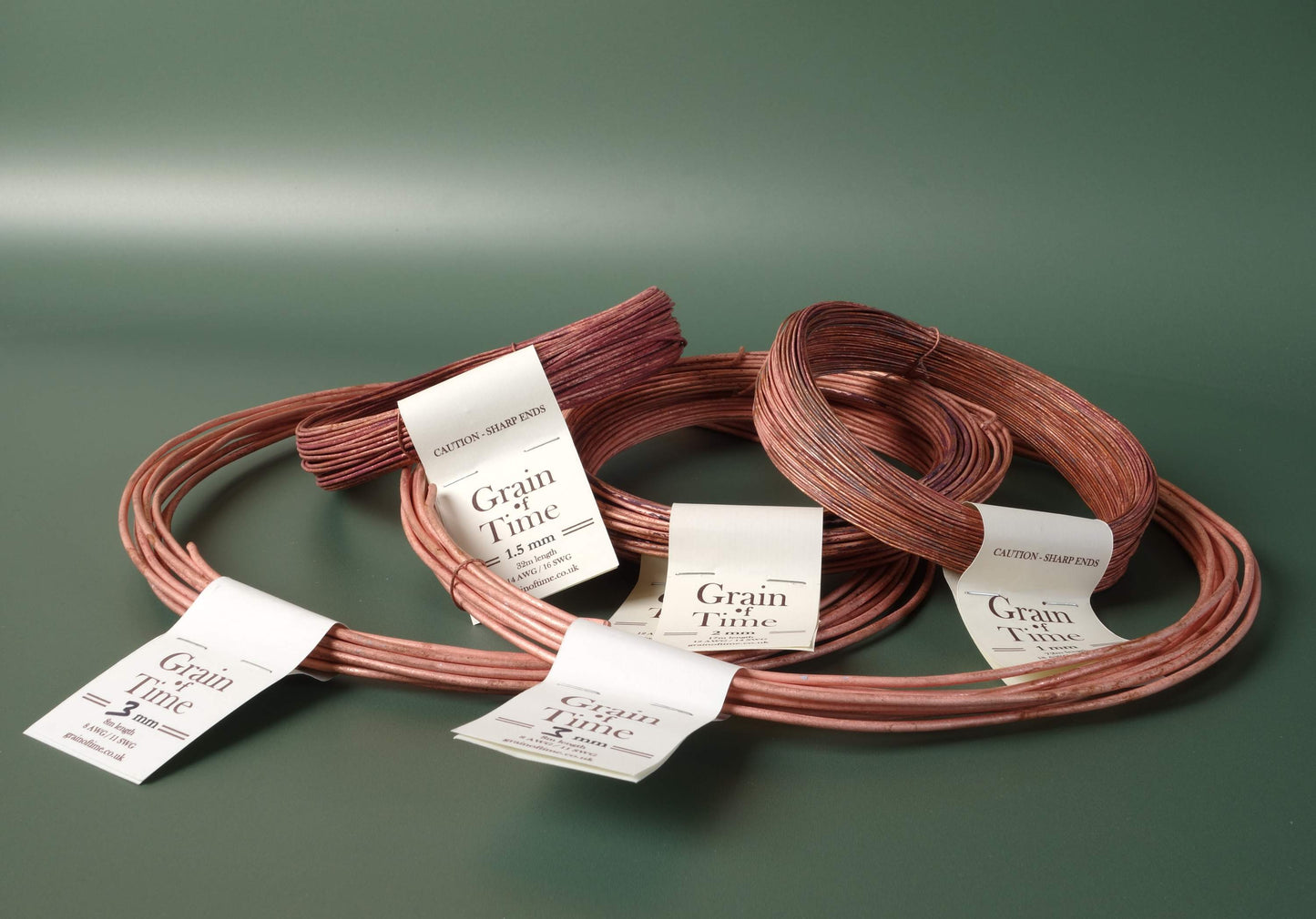 Copper Bonsai Wire - Dead Soft Anneal - ≈490g Coils