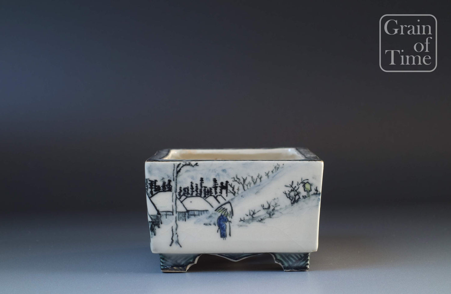 Toho - Evening Snow on Asuka Hill - 4¾ in (12cm)