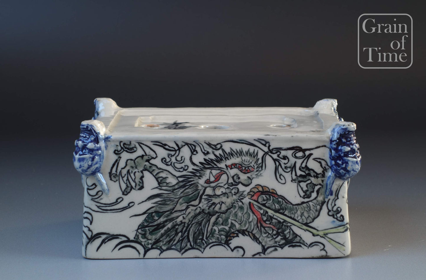 Toho - Dragon & Tiger Rectangle - 5⅛ in (13cm)