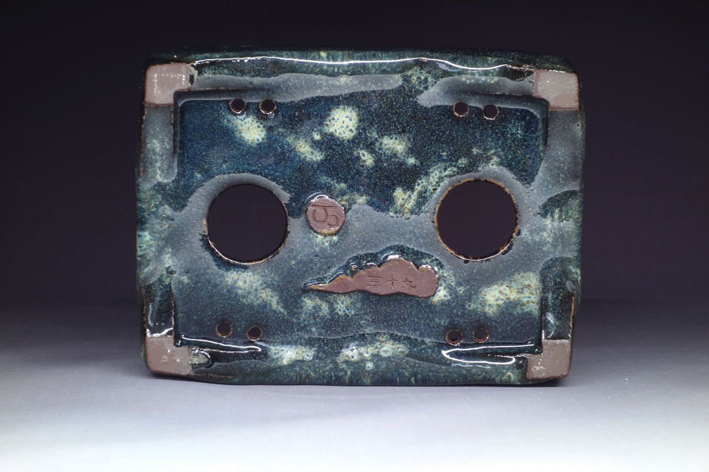 Grain of Time Rectangle - 6in (17cm) - Namako Glaze