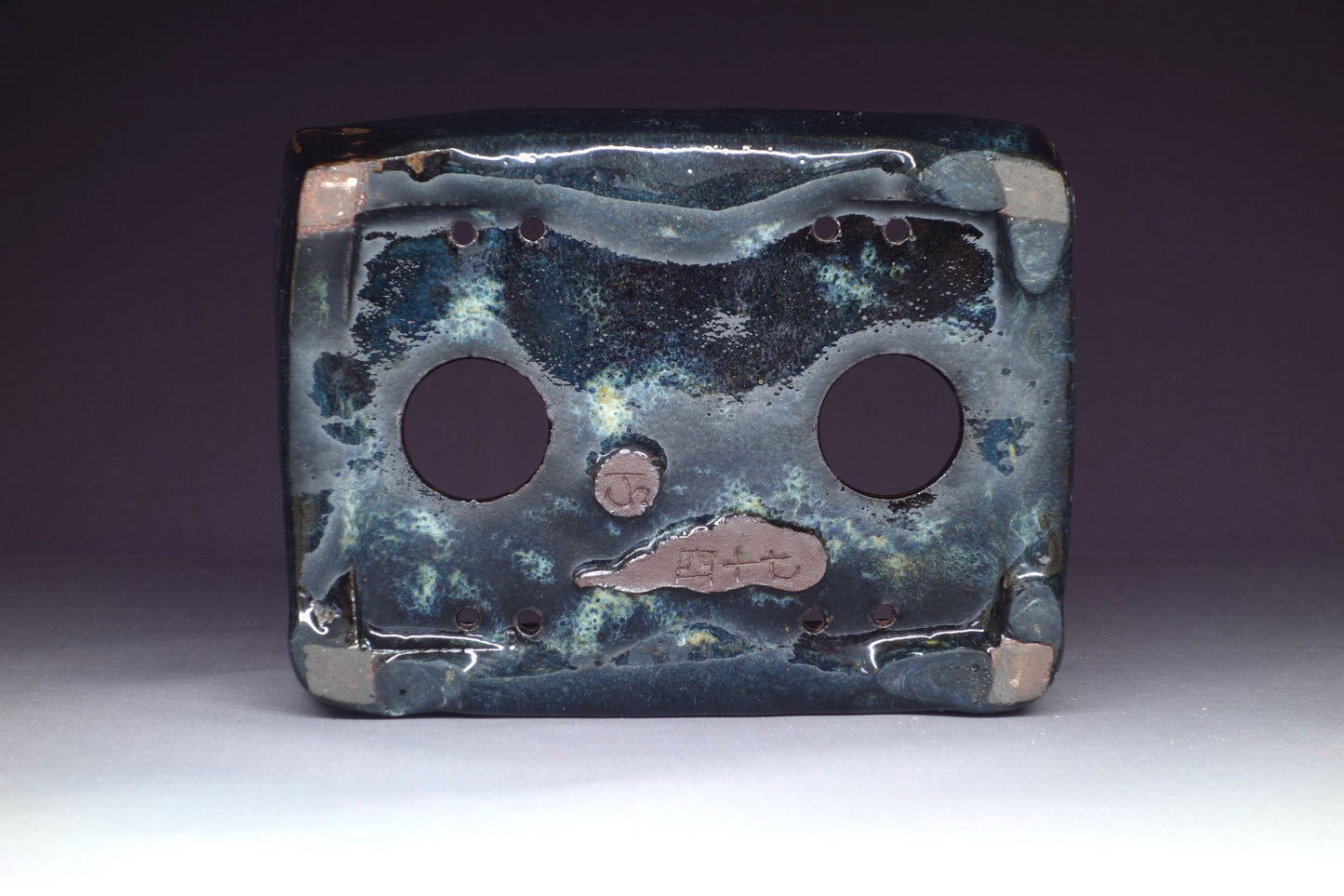 Grain of Time Rectangle - 6in (17cm) - Namako Glaze