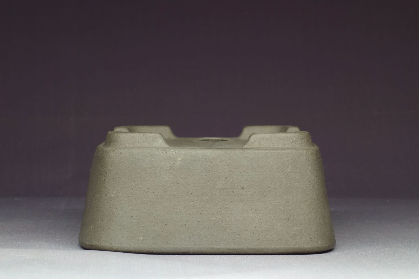 Bonsai Pot by Shozan (Tokoname) 5¾in (15cm) - Unglazed Shohin Rectangle