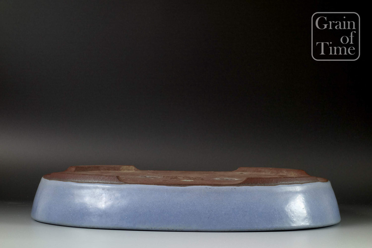 Yamaaki (Tokoname) 3rd Gen - Kinyo Blue Oval - 14½ in (37cm)