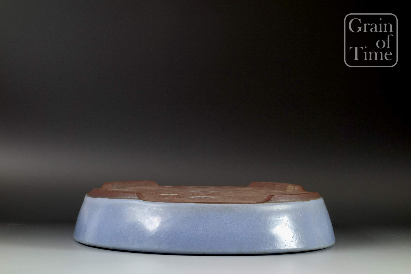 Yamaaki (Tokoname) 3rd Gen - Kinyo Blue Oval - 14½ in (37cm)