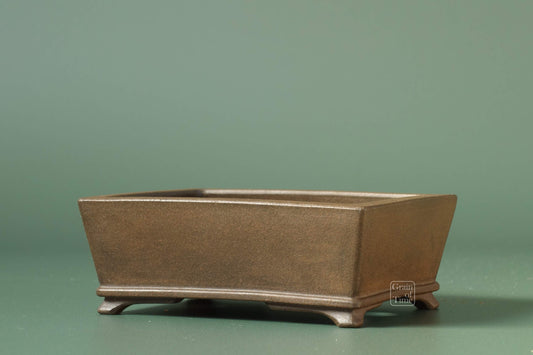 Heian Kinokawa - Unglazed Rectangle - 4in (10cm)