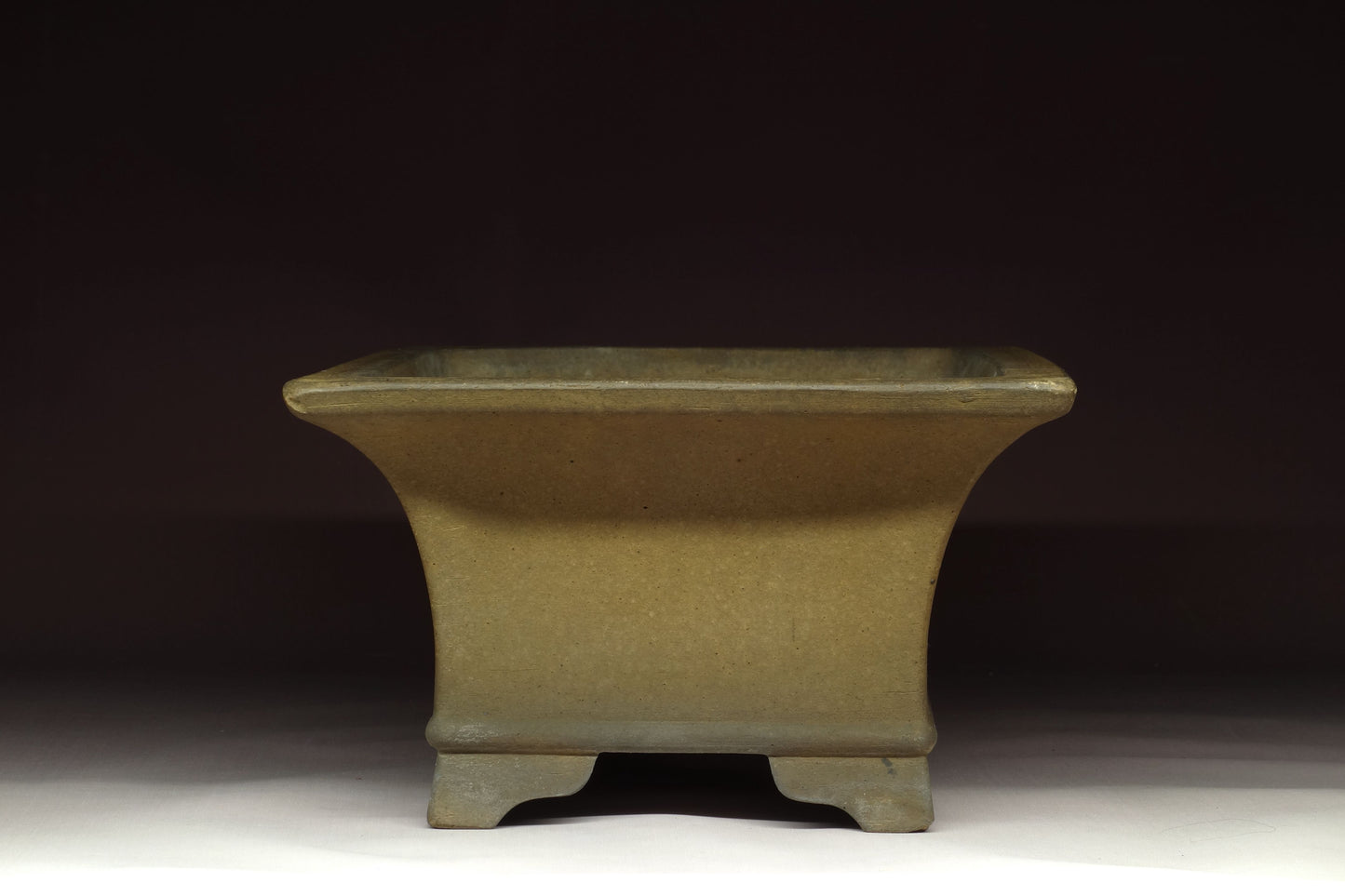 Bonsai Pot by Izumi-Ya / Zenigo - 13⅜in (34cm) - Unglazed Semi-Cascade