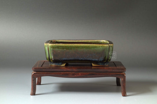 (24449) Heian Kosen - Oribe Rectangle - 4¼ in (11cm)