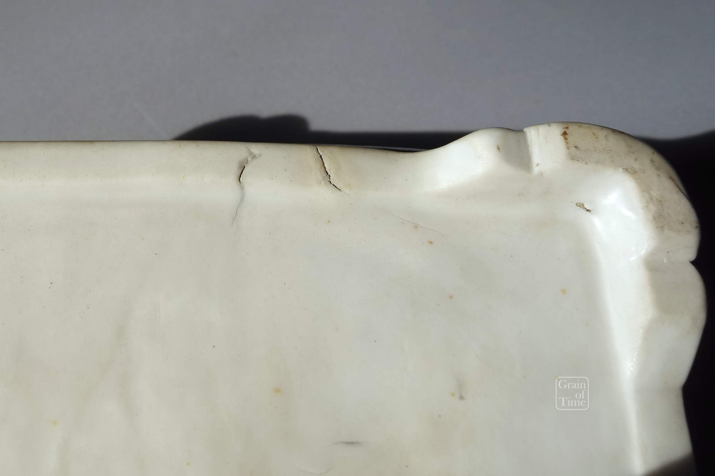 (24351) Joshu Katsuyama - Sometsuke Painted Rectangle - 5⅜ in (14cm)