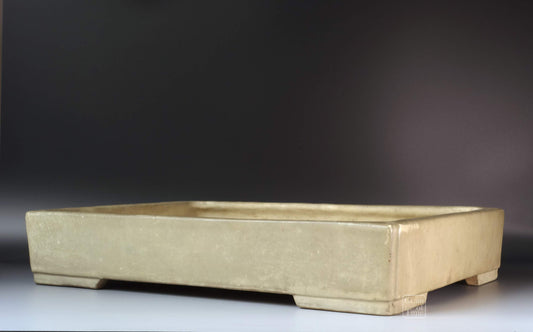 24577: Yoshimura Shuho (Tokoname) - Ivory Rectangle - 19⅞ in (50cm)
