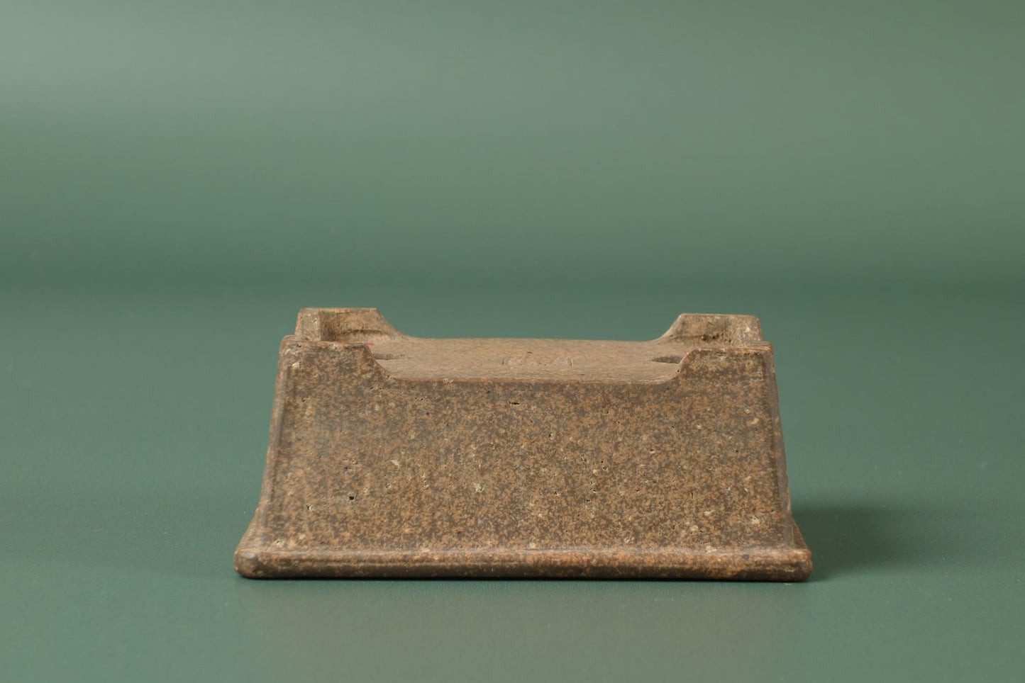 Mame Unglazed Rectangle by Sugiura Keisen - 87mm