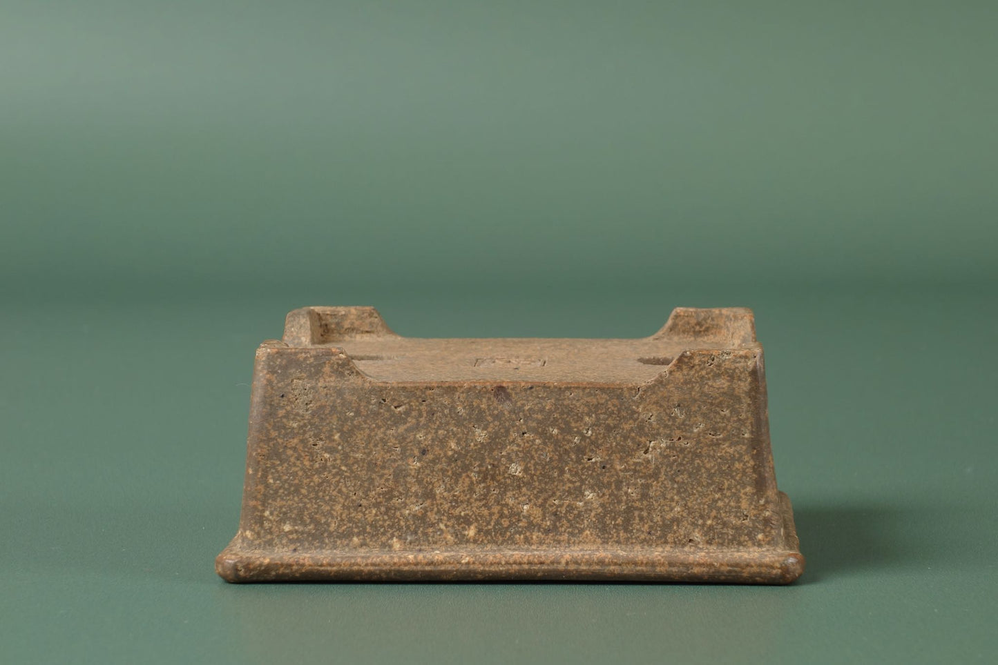 Mame Unglazed Rectangle by Sugiura Keisen - 87mm