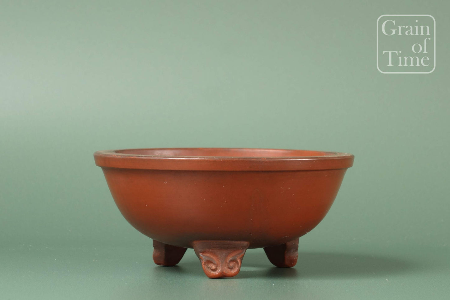 Chinese - Round Bonsai Pot - 4in (10cm)