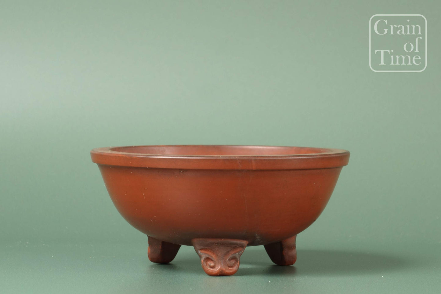 Chinese - Round Bonsai Pot - 4in (10cm)