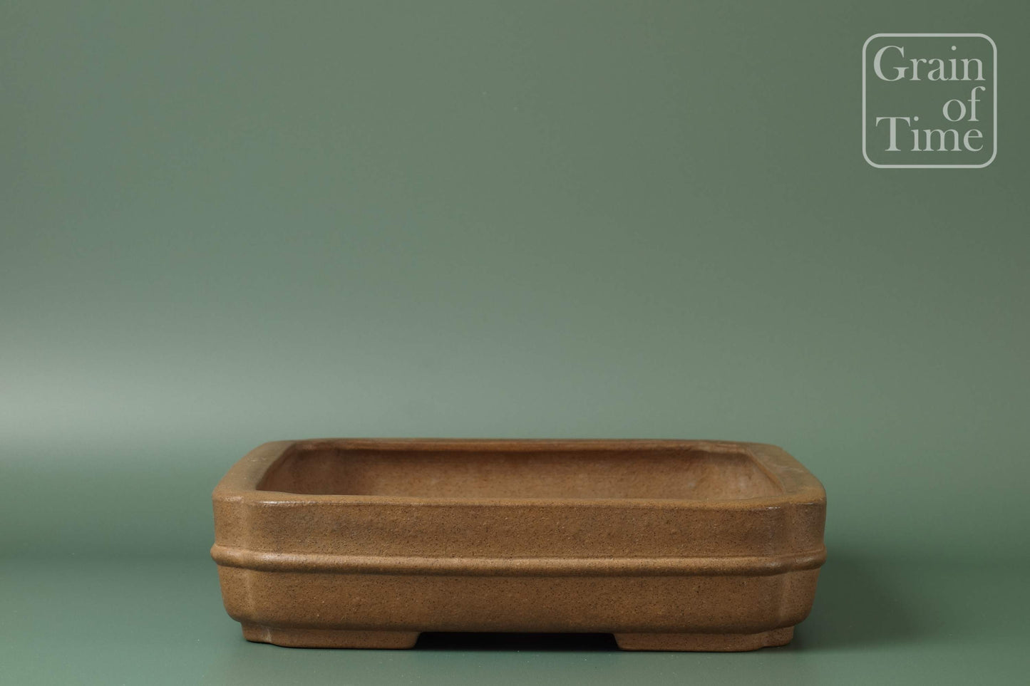 Suishoen Hekisui (Tokoname) -  Unglazed Rectangle - 13⅞ in (35cm)