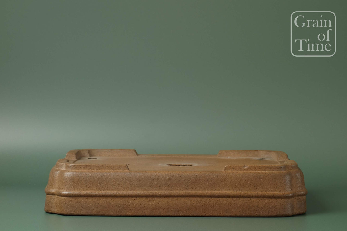 Suishoen Hekisui (Tokoname) -  Unglazed Rectangle - 13⅞ in (35cm)