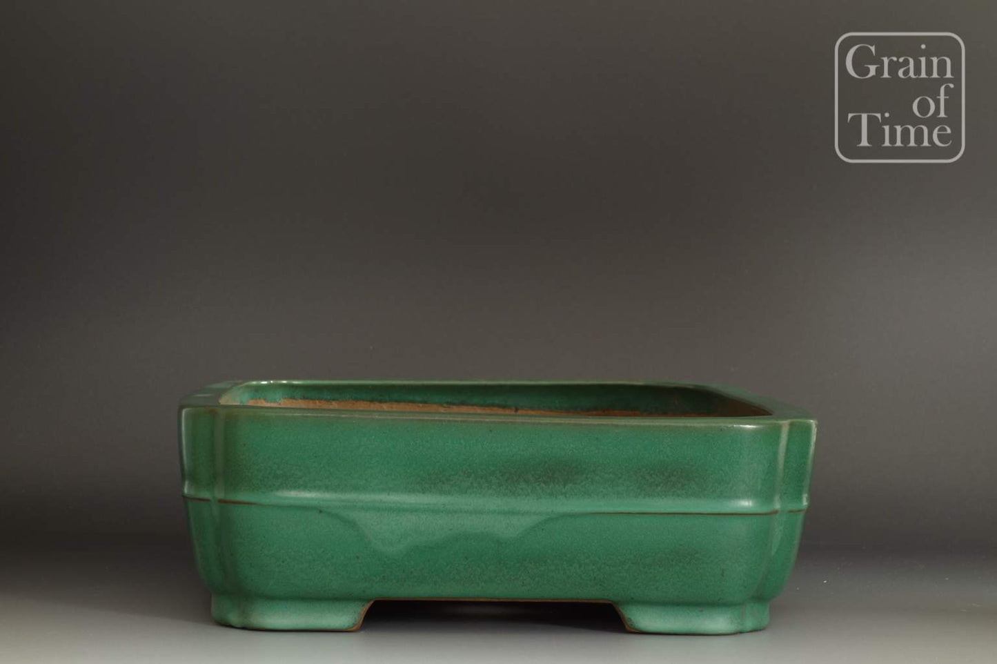 Yamafusa /Sanbo (Tokoname) - Green Rectangle - 14⅜ in (37cm)