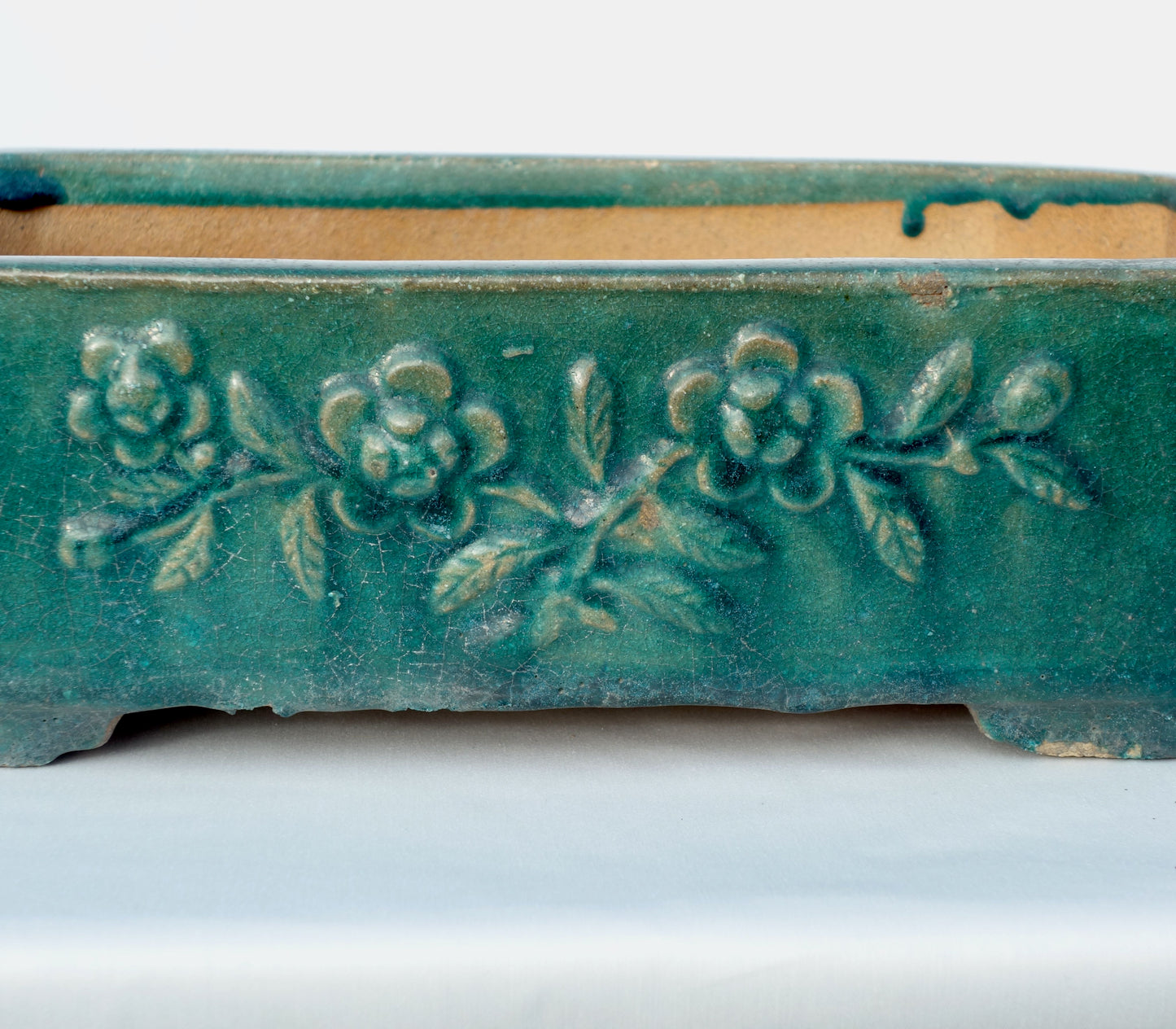 Cantonese Green Bonsai Pot